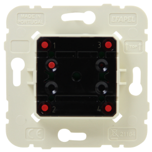 21164: Tlačidlo 4-pólové (max 32V, 60 mW)