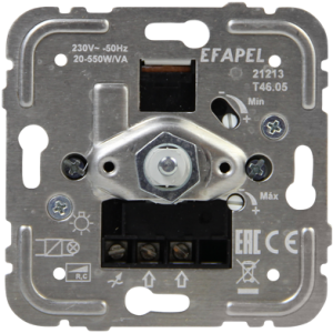 21213: Stmievač otočný dvojcestný R, RC, 550VA