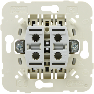 21290: Žalúziový spínač, el. a mech. blokácia, automat