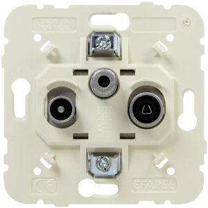 21543: Zásuvka R-TV-SAT pre spojenie do hviezdy