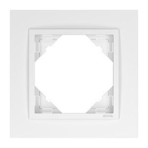 90910_TBB: 1 - rámček, biela/biela