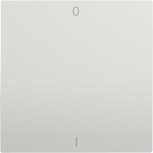 90608_TBR: Kryt spínača dvojpólový, biela