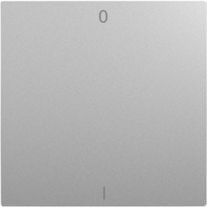 90608_TAL: Kryt spínača dvojpólový, hliníková