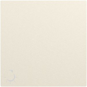 90607_TPE: Kryt tlačidla, symbol LAMPA, perleťová