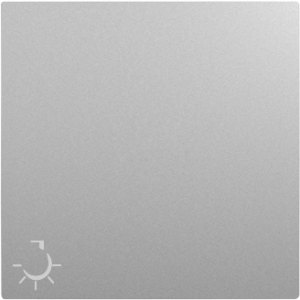 90607_TAL: Kryt tlačidla, symbol LAMPA, hliníková