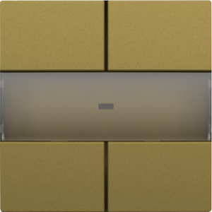 90600_TDU: Kryt štvorpólového tlačidla, zlatá