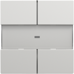 90600_TBR: Kryt štvorpólového tlačidla, biela