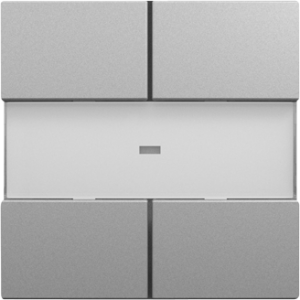 90600_TAL: Kryt štvorpólového tlačidla, hliníková