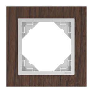 90910_TNA: 1 - rámček, orech/hliníková