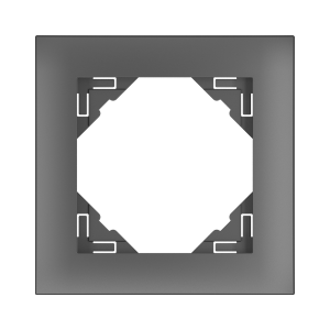 90910_TIS: 1 - rámček, šedá