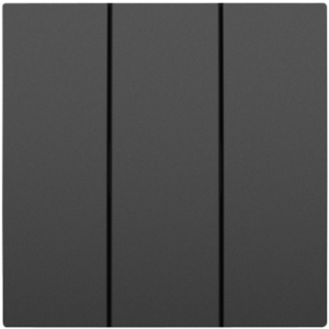 90661_TPM: Kryt trojpólového vypínača, čierna