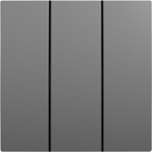 90661_TIS: Kryt trojpólového vypínača, šedá