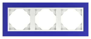 90930_TZG: 3 - rámček, modrá/ľadová