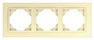 90930_TUU: 3 - rámček, zlatá/zlatá