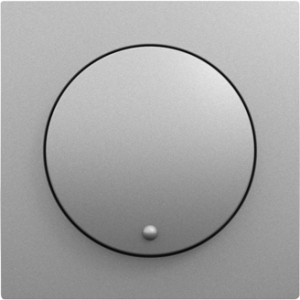 90721_TAL: Kryt dvojcestného stmievača, hliníková