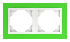 90920_TDG: 2 - rámček, zelená/ľadová