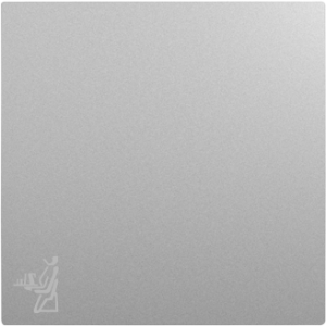 90606_TAL: Kryt tlačidla, symbol OBSLUHA, hliníková