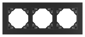 90930_TRR: 3 - rámček, čierna/čierna