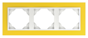 90930_TRG: 3 - rámček, žltá/ľadová