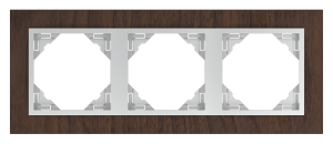 90930_TNA: 3 - rámček, orech/hliníková