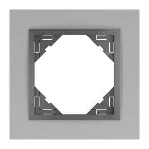 90910_TUS: 1 - rámček, hliník/šedá