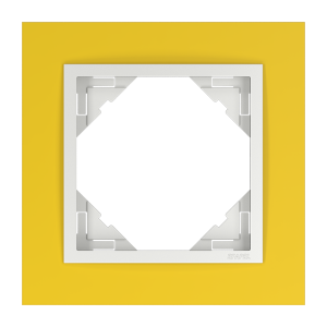 90910_TRG: 1 - rámček, žltá/ľadová