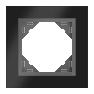 90910_TQS: 1 - rámček, nikel/šedá