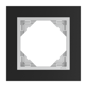 90910_TPA: 1 - rámček, čierna/hliníková