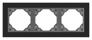 90930_TGS: 3 - rámček, žula/šedá