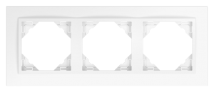 90930_TBB: 3 - rámček, biela/biela
