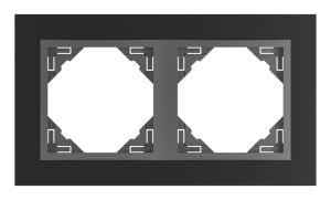 90920_TPS: 2 - rámček, čierna/šedá