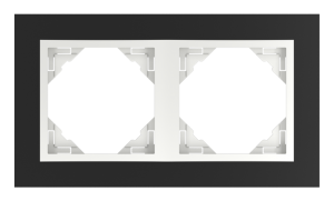 90920_TPG: 2 - rámček, čierna/ľadová