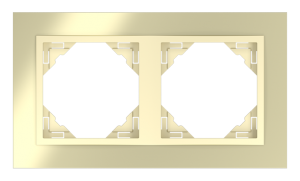 90920_TOU: 2 - rámček, zlato/zlatá