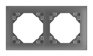 90920_TIS: 2 - rámček, šedá