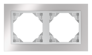 90920_TIA: 2 - rámček, inox/hliníková