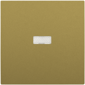 90795_TDU: Kryt tlačidla, symbol ZVONČEK, orientačná LED, zlatá