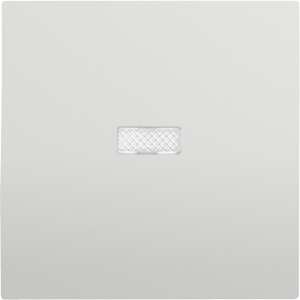 90795_TBR: Kryt tlačidla, symbol ZVONČEK, orientačná LED, biela