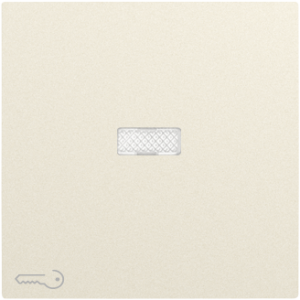 90794_TPE: Kryt tlačidla, symbol KĽÚČ, orientačná LED, perleťová