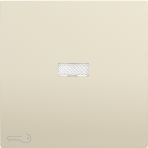 90794_TMF: Kryt tlačidla, symbol KĽÚČ, orientačná LED, slon.kosť