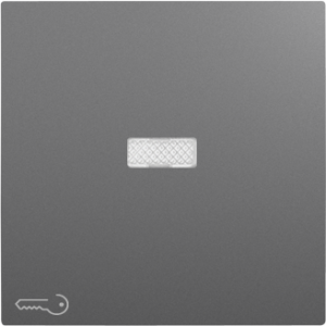 90794_TIS: Kryt tlačidla, symbol KĽÚČ, orientačná LED, šedá
