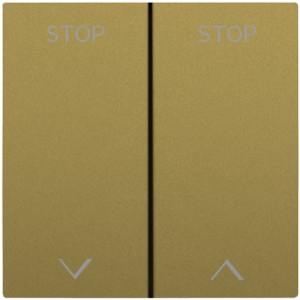 90613_TDU: Kryt žalúziového spínača, zlatá