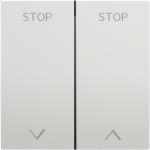 90613_TBR: Kryt žalúziového spínača, biela