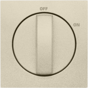 90762_TMF: Kryt otočného spínača, slon.kosť