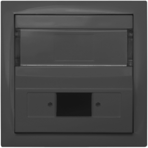 90449_SPM: Kryt pre spojku SC APC Simplex/LC Duplex op, čierna