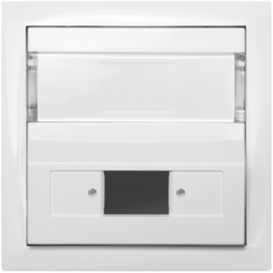 90449_SGE: Kryt pre spojku SC APC Simplex/LC Duplex op, ľadová