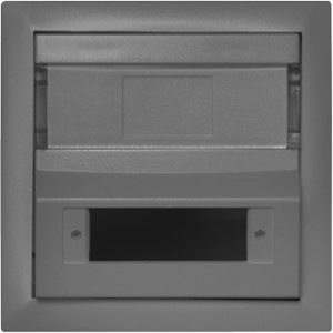 90448_SIS: Kryt pre spojku SC APC Duplex op, šedá