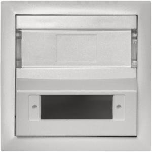 90448_SBR: Kryt pre spojku SC APC Duplex op, biela