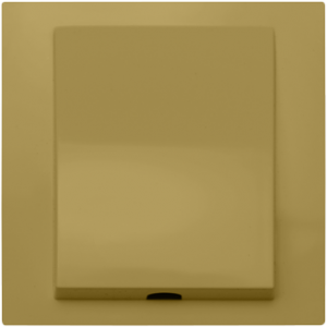 90671_TDU: Kryt vývodu vodičov, zlatá