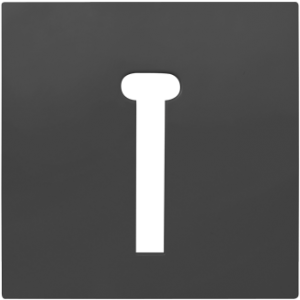 90718_TPM: Kryt telefónnej zásuvky T8, čierna