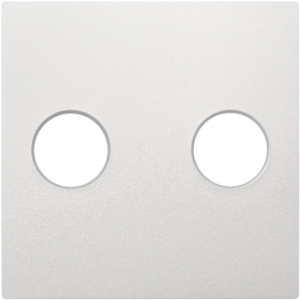 90713_TGE: Kryt audio zás. so skrut.svorkou, ľadová